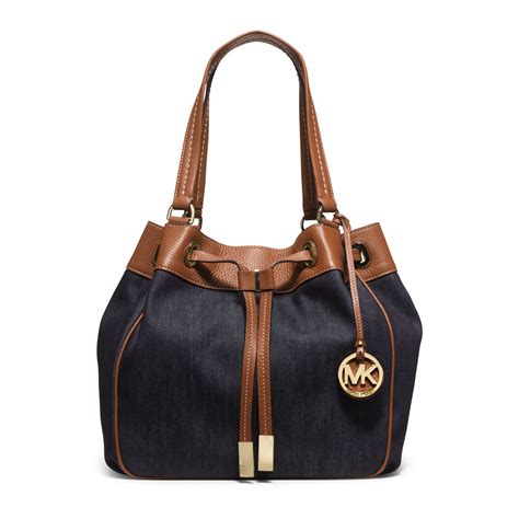 michael kors royal blue handbag|michael kors blue jean handbags.